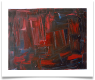 Dark Sea :: Oil on  Canvas :: 20" x 22" :: £ 690